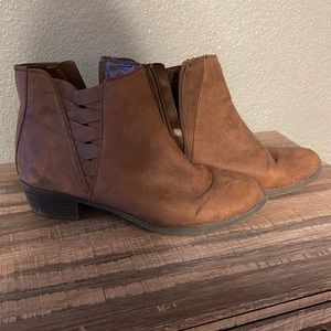 Short Brown Boots